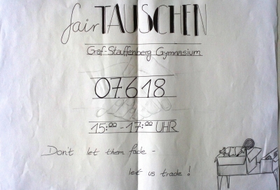 Poster fairTAUSCHEN 2