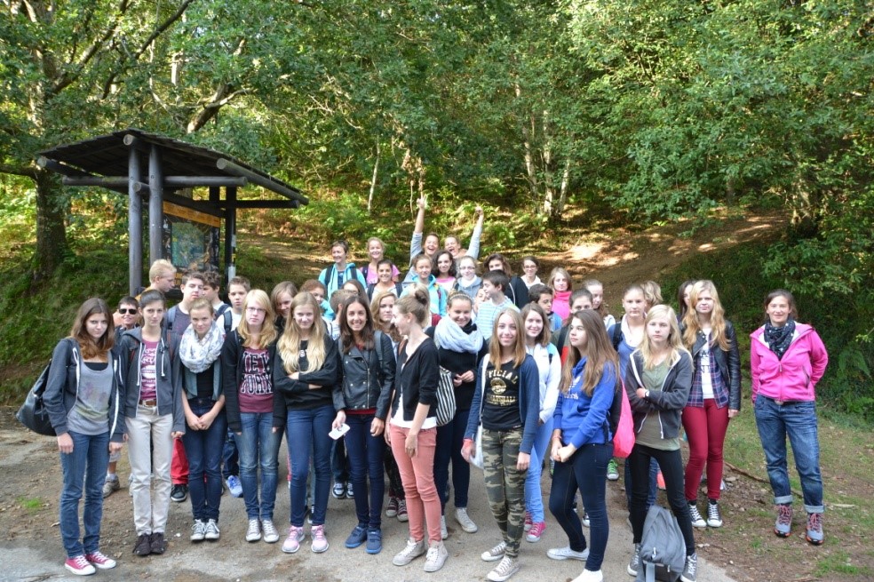 2013 Capreton Wanderung La Rhune