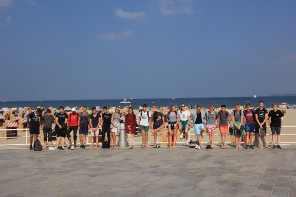 2018 08 23 Klassenfahrt10dLübeckGruppenbild